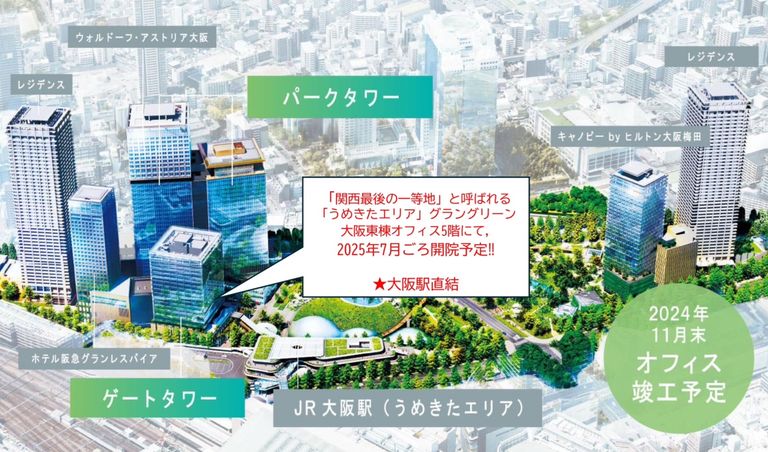 うめきたに新規開業‼